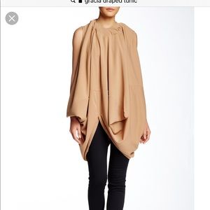 Gracia draped tunic